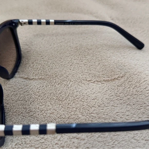 Authentic Louis Vuitton Navy and Silver Sunglasses - Picture 6 of 8